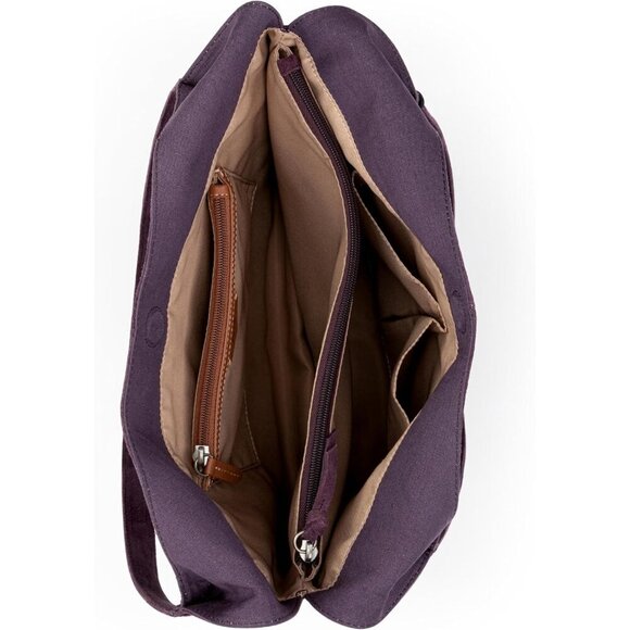 Leather Hobo Bag Women’s Shoulder Handbag Stylish Spacious Eco-Friendly - Picture 4 of 5